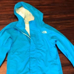 The North Face youth rain coat